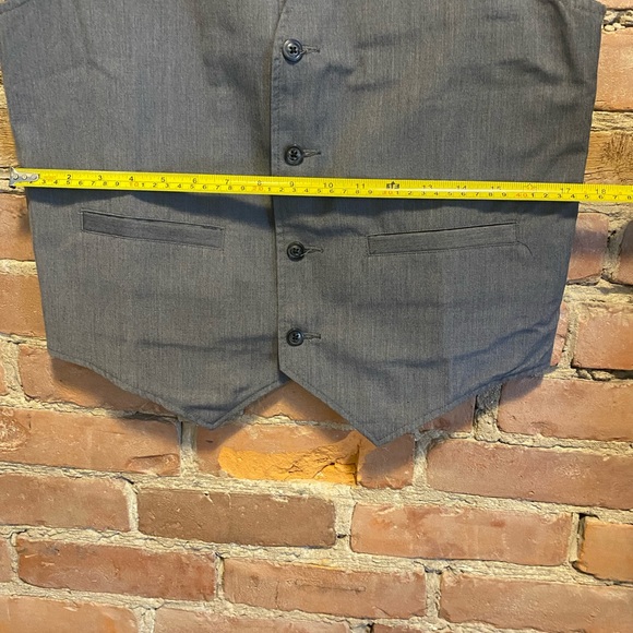 BDG charcoal grey mens vest - Picture 5 of 7